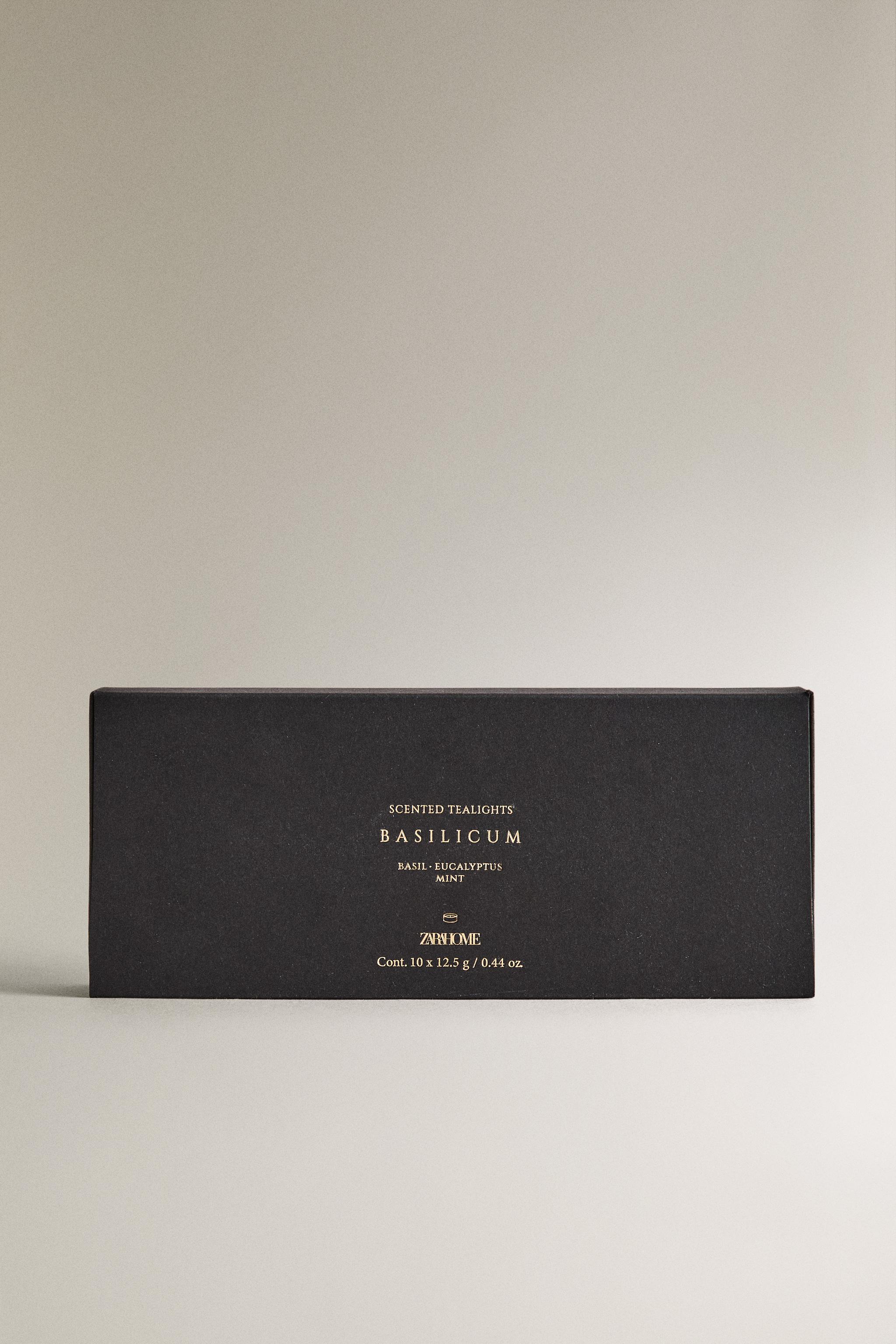 SET OF BASILICUM SCENTED TEALIGHT CANDLES (SET OF 10)